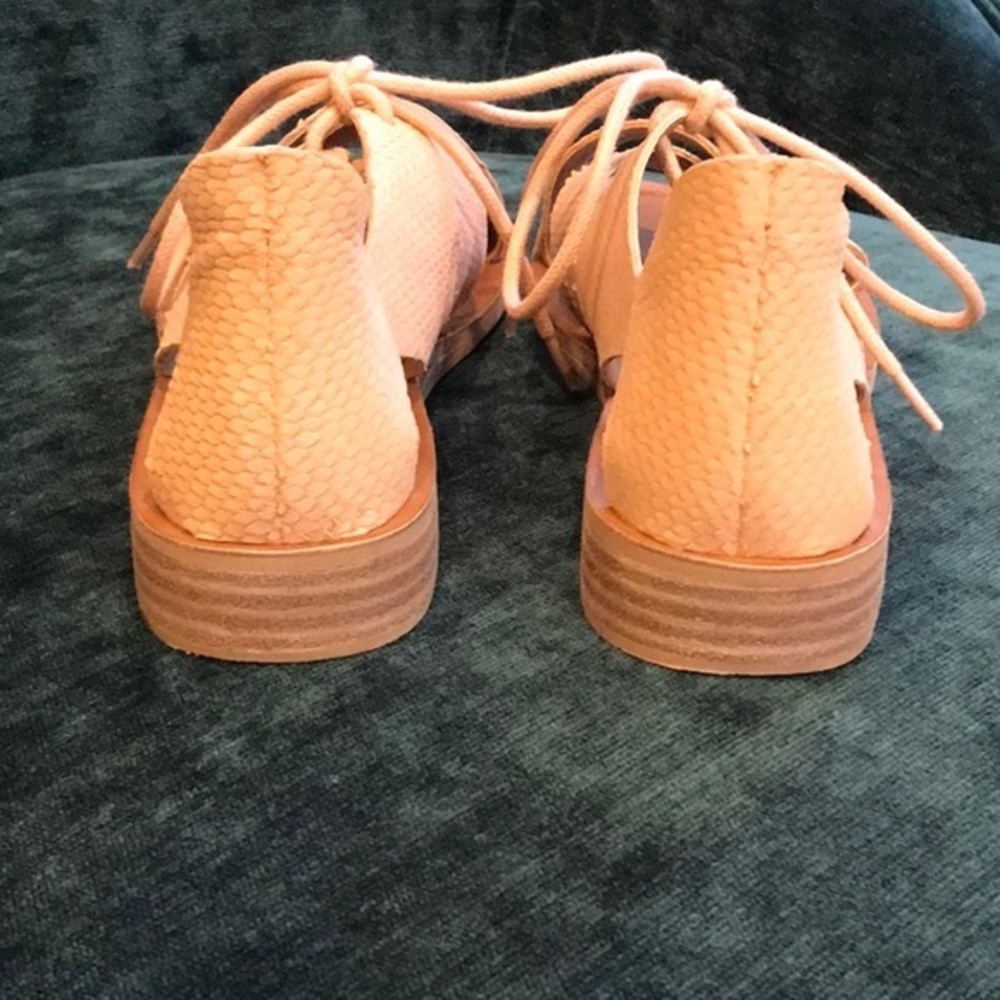 Lucky Brand Blush Lace Up Sandal - Picture 7 of 14